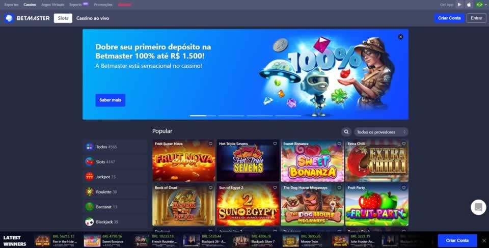Site de apostas com bonus