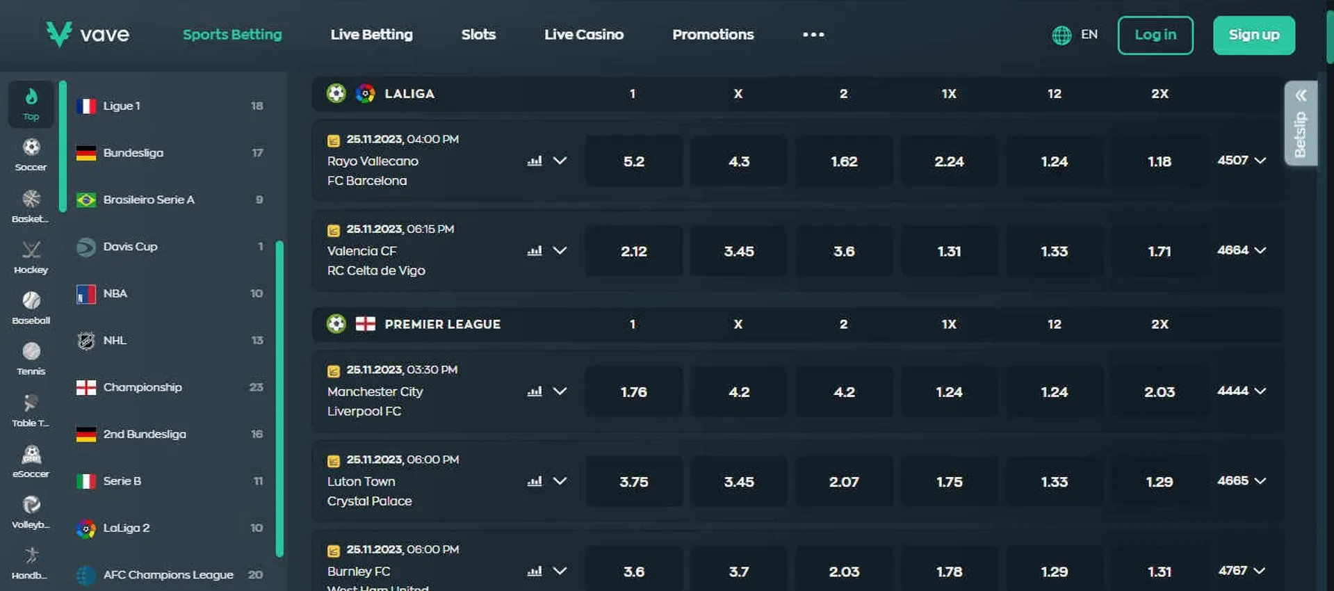 Esporte vip bet